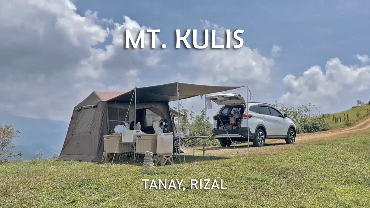 Relax Car Camping At Mt Kulis, Tanay Rizal - Naturehike Village 6 2.0 - Ecoflow River 2 Pro