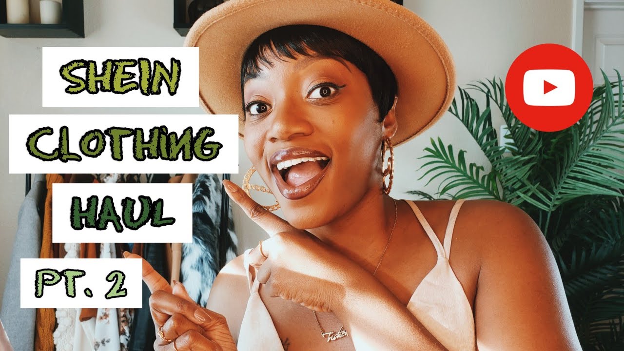SHEIN CLOTHING HAUL PT. 2 - FREE CLOTHES! NEW YOUTUBER 2020