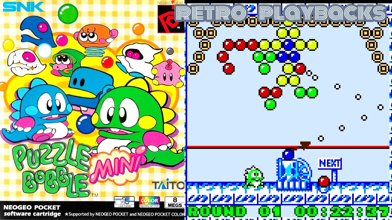 Puzzle Bobble Mini (Bust-A-Move Pocket)/ SNK Neo Geo Pocket