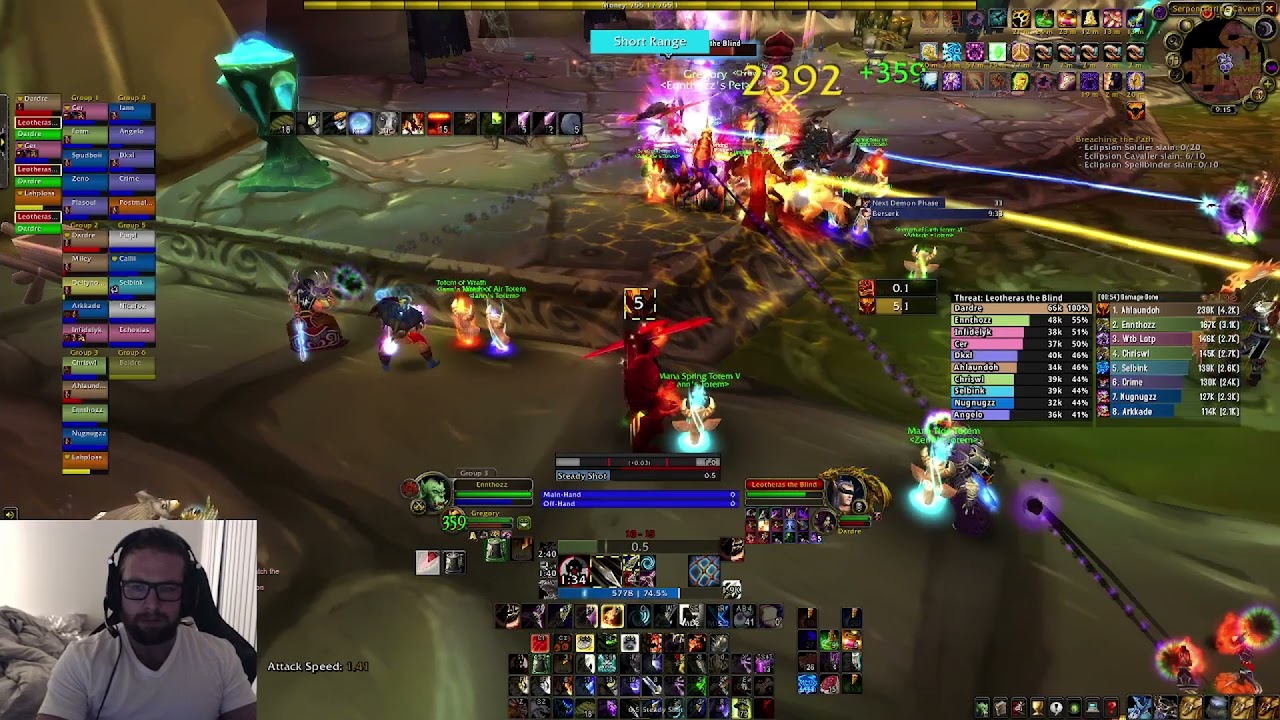 Rank 2 Leotheras TBC BM Hunter - World's Fastest Kill (Skipped the RP!)