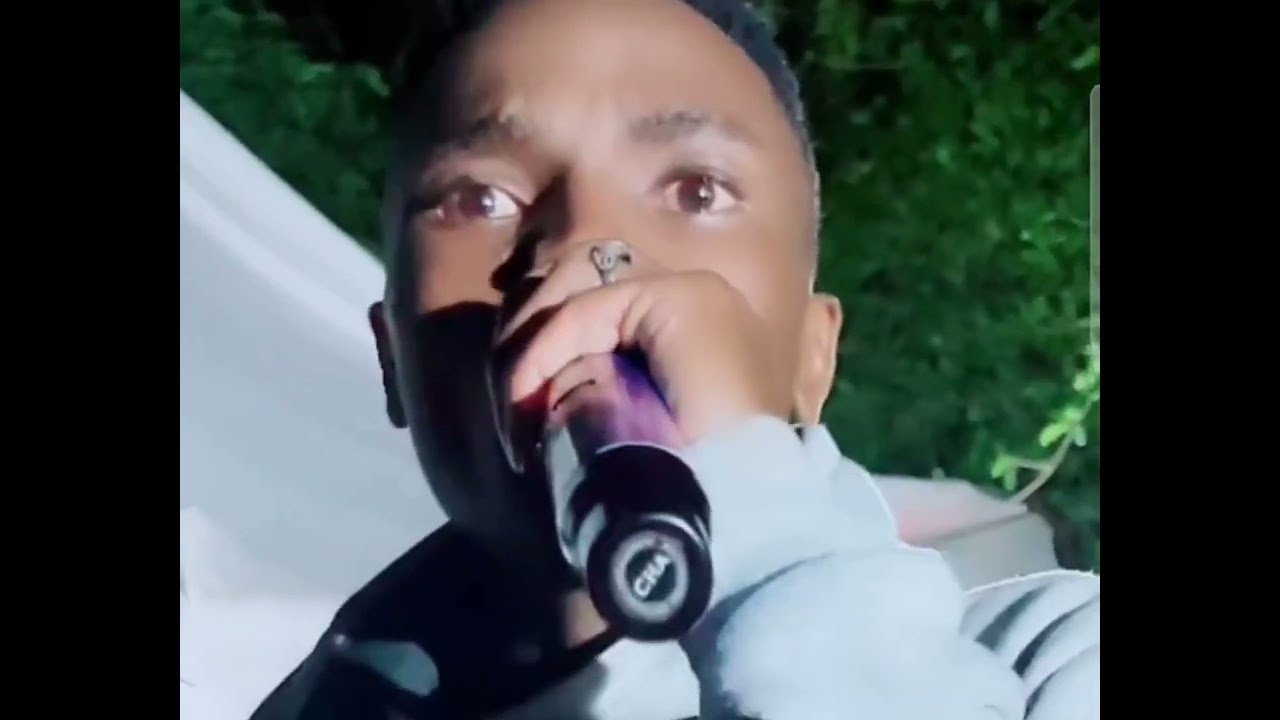Aungo Wuod Awendo gets emotional while performing at Sheila Wegesha's night vigil