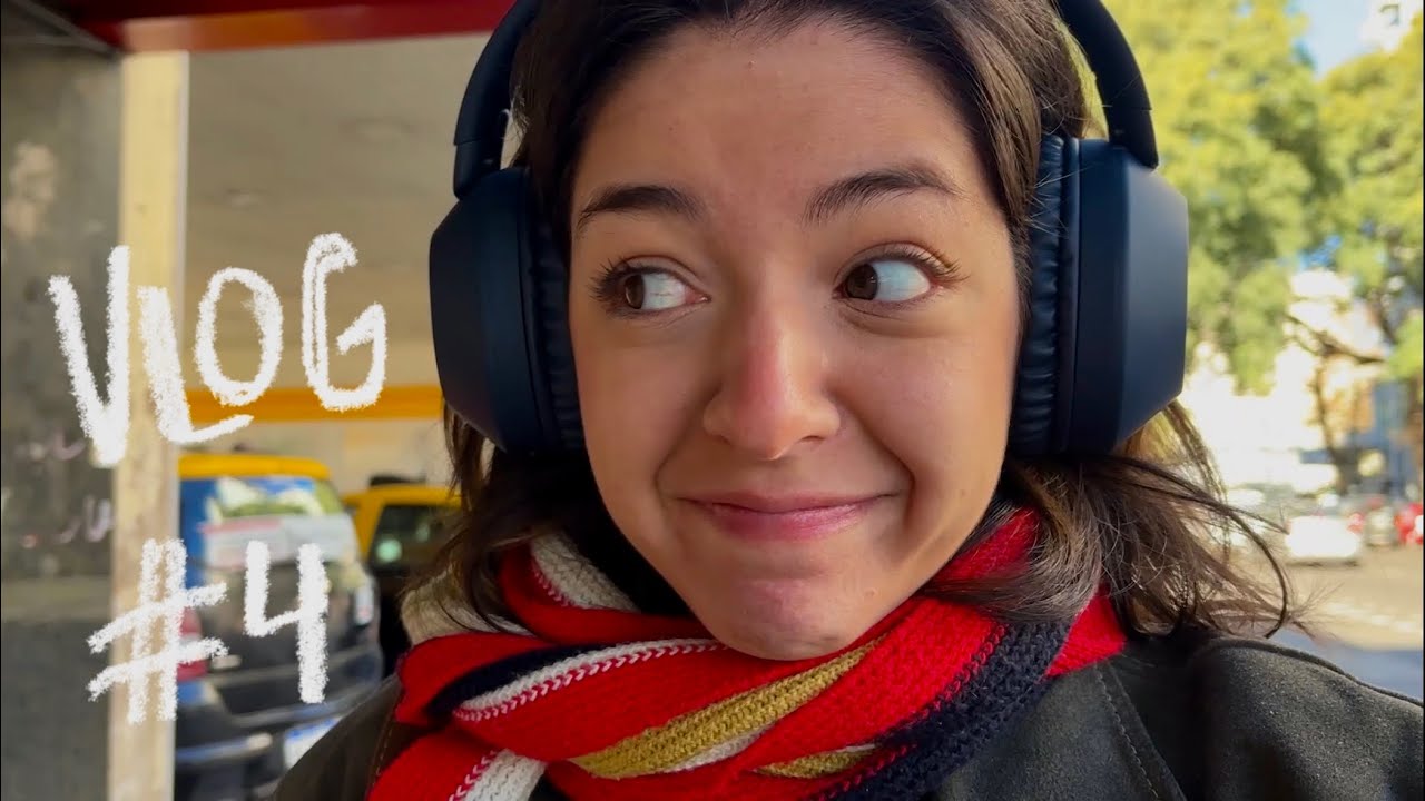 media semana conmigo: grabe un corto, empece canto y pense en voz alta vlog_04