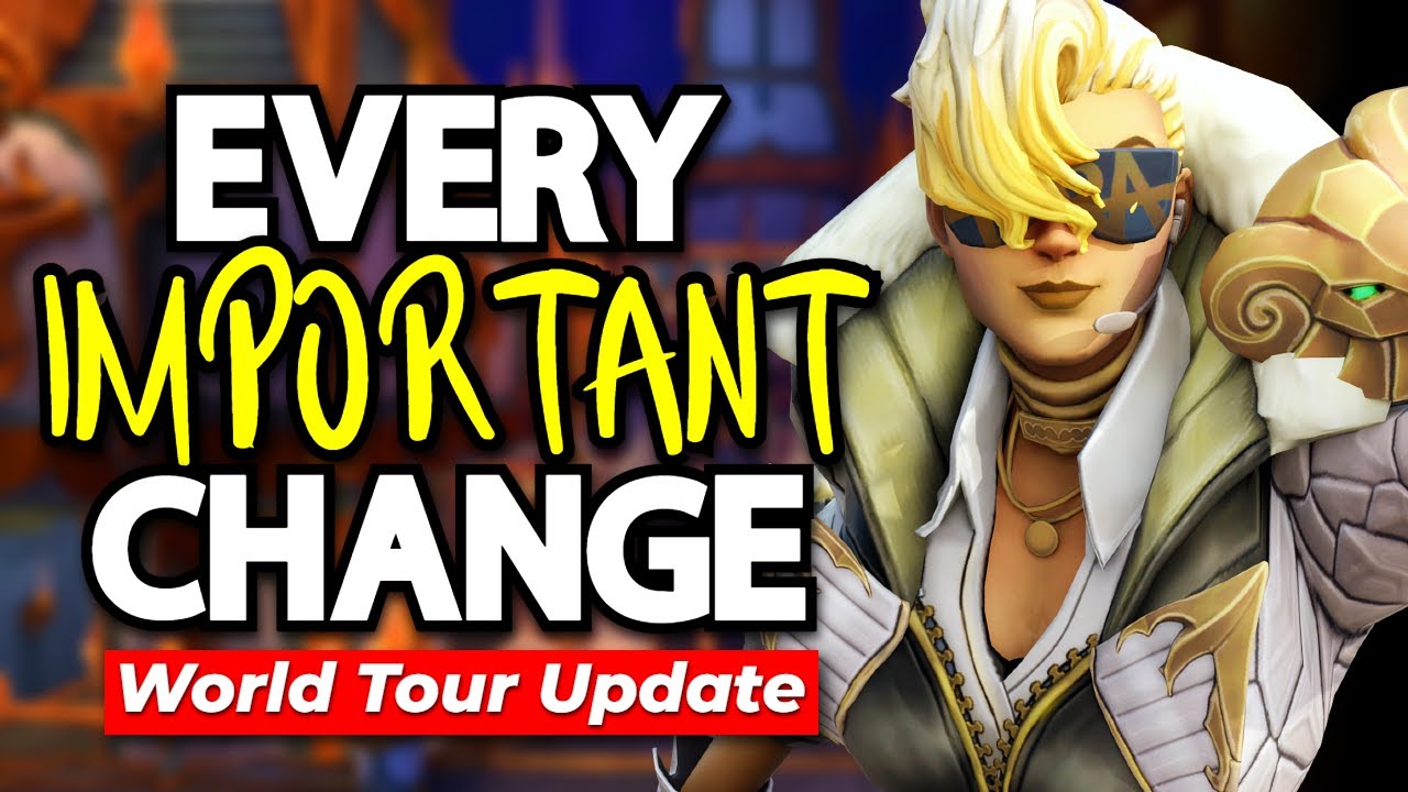 Everything Important in the Paladins World Tour Update!