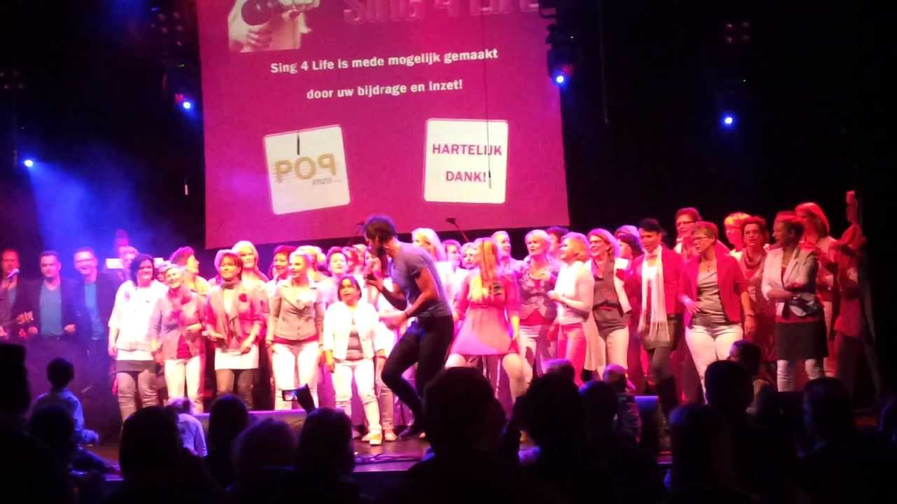 Slot lied Sing 4 Life Benefietconcert Metropool / POPenzo - ENorm - D-Base - Headfirst - Elke