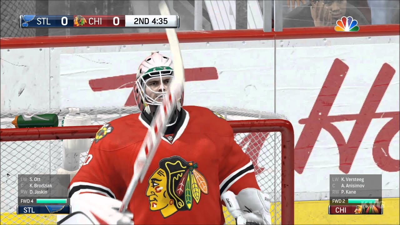 NHL 16 - St. Louis Blues vs Chicago Blackhawks Gameplay (XboxONE HD) [1080p60FPS]