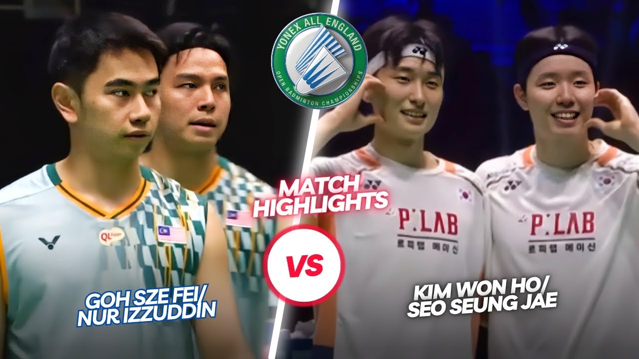 Amazing‼️‼️Goh/Izzuddin (MAS) vs Kim Won Ho/Seo Seung Jae (KOR)‼️‼️Yonex All England Open 2025