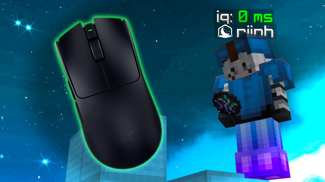 Using the Razer Viper V3 Pro for Bedwars and PVP | Insane Jitter!