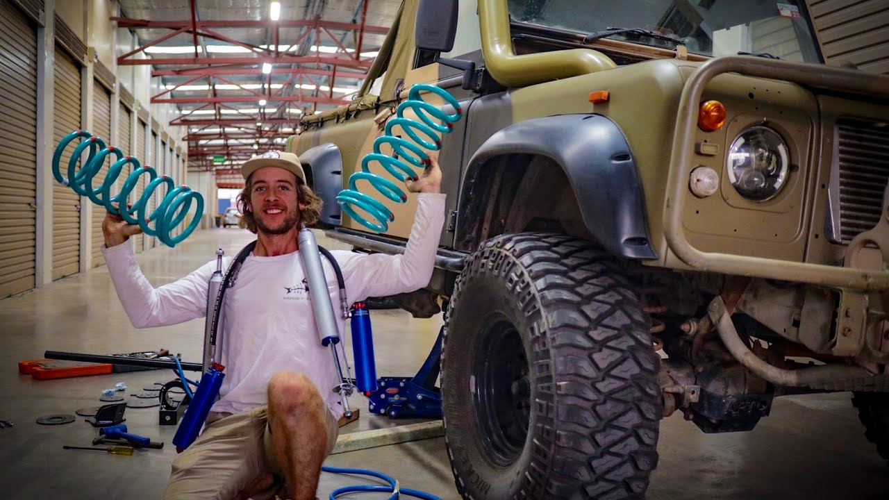 SUSPENSION UPGRADE Ex-Army goes BEAST mode