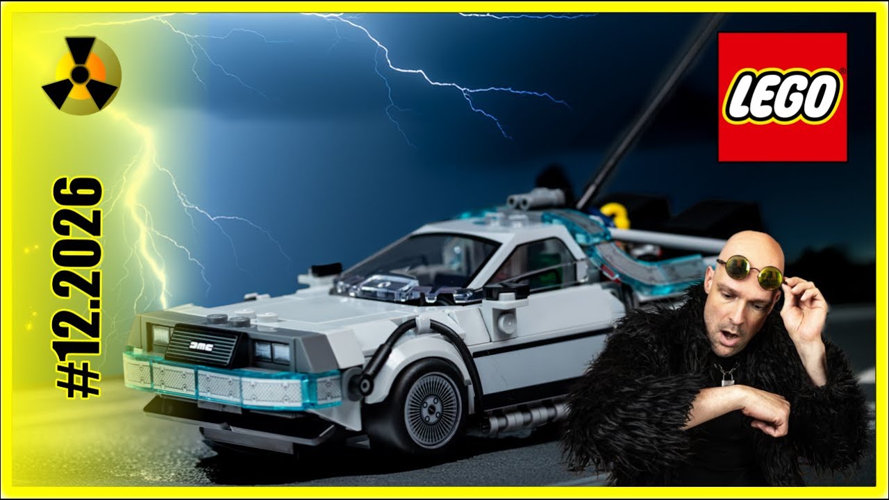 War der Hype berechtigt? Die Zeit-Maschine aus [Zurück in die Zukunft] von LEGO