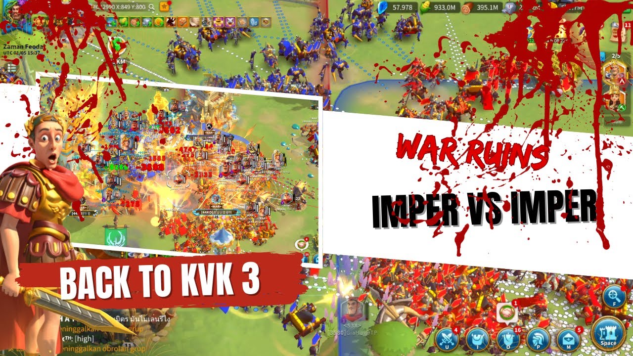 BACK TO KVK 3...RUINS WAR!!