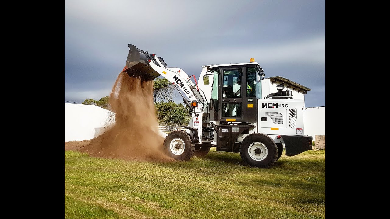 15G Wheel Loader - 0.65m3 with 48HP Yanmar Engine