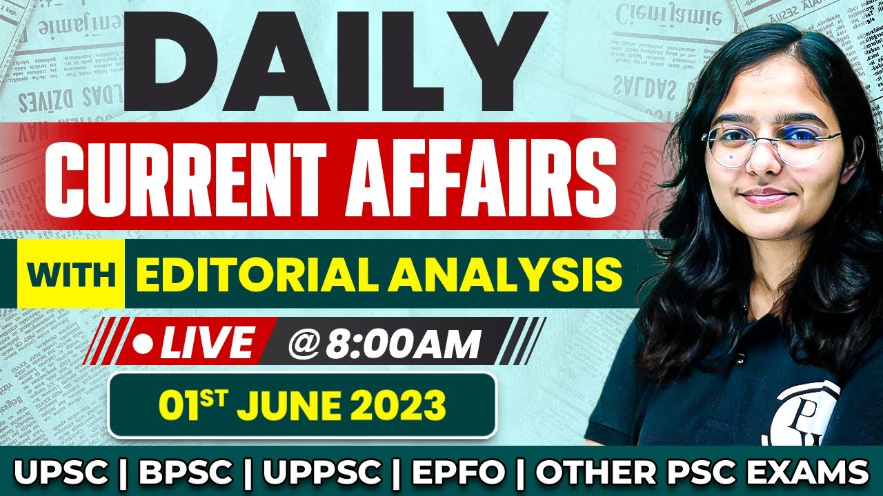 Daily Current Affairs | 1st june | Hindu Analysis | Dainik Jagran Analysis | BPSC Exam | UPPSC Exam
