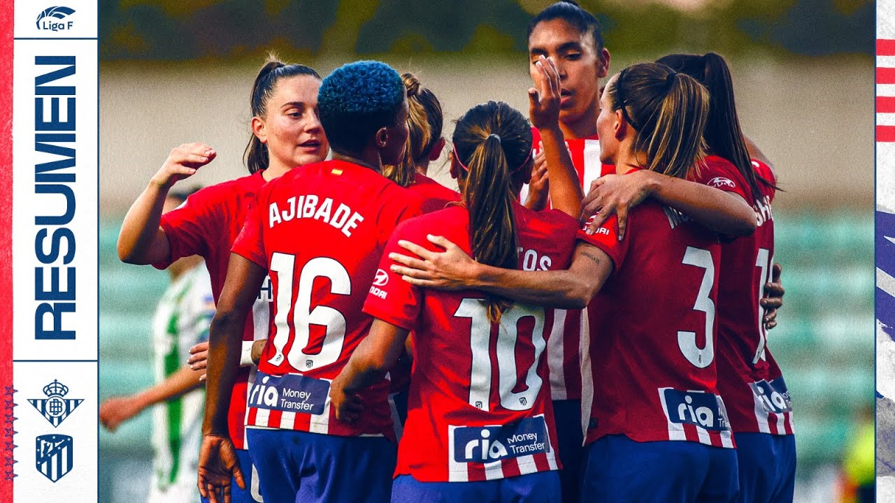 Real Betis 0-2 Atlético de Madrid | Liga F 2023-24