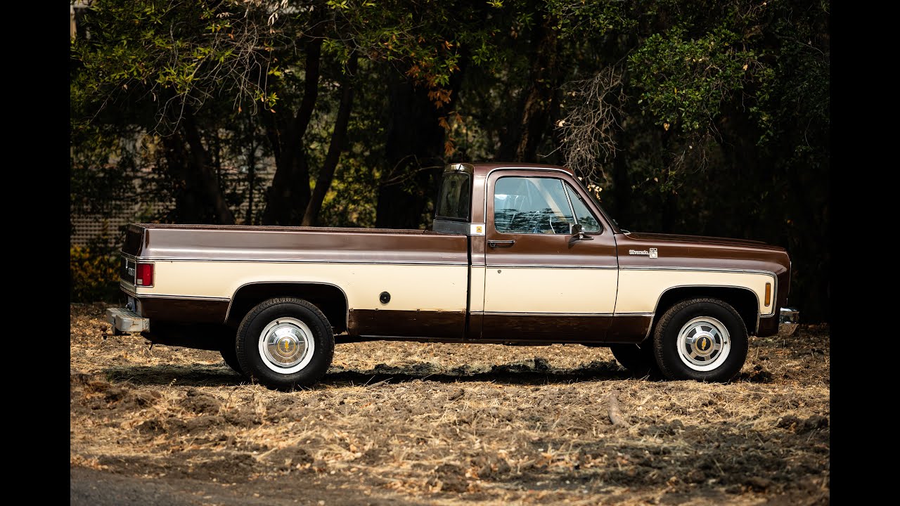 Two Tone Square: 1978 Chevrolet C20 Silverado tour and drive