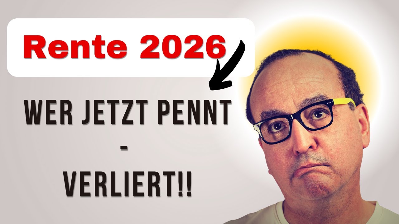 Rente 2026: Jahrg&auml;nge 61&ndash;63 &ndash; was du JETZT wissen musst, sonst verlierst du Geld!