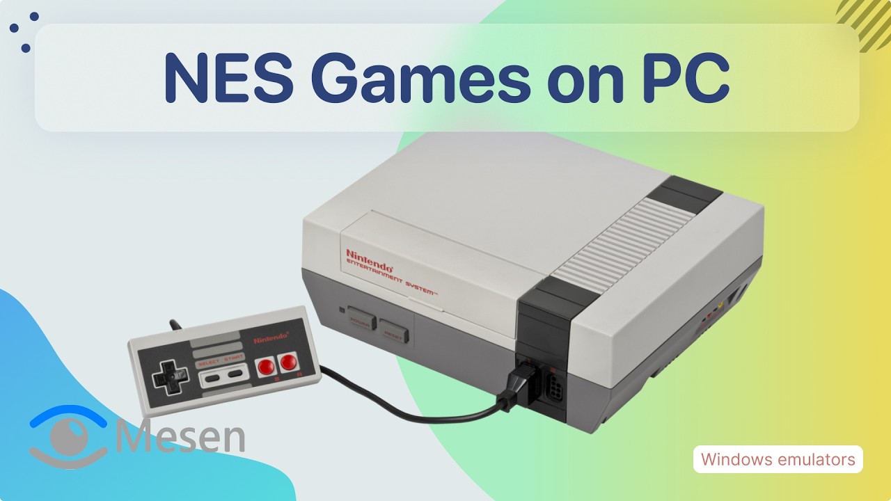 Играйте в игры NES на ПК в 2026 году! Видеоинструкция по настройке эмулятора Mesen!