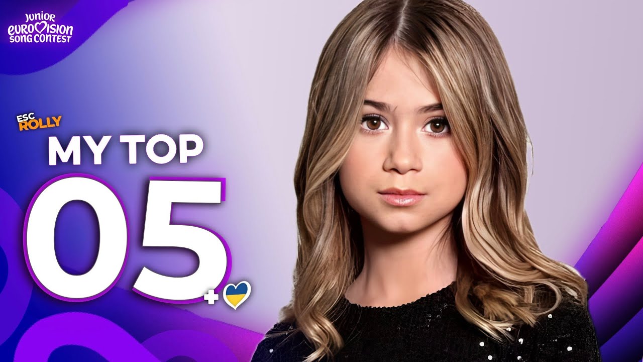 Junior Eurovision 2025 | My Top 5 - NEW: 🇺🇦