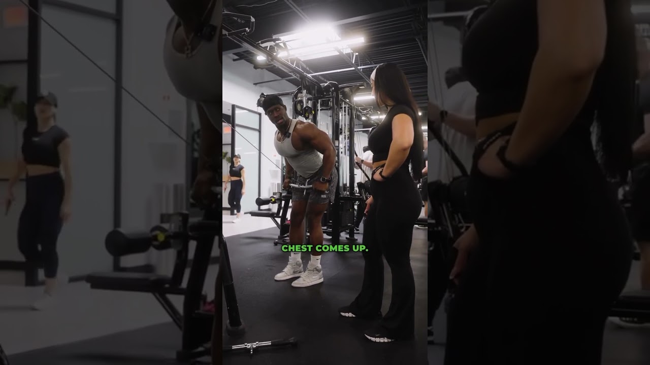 Straight Arm Pulldown Technique #backday #workout