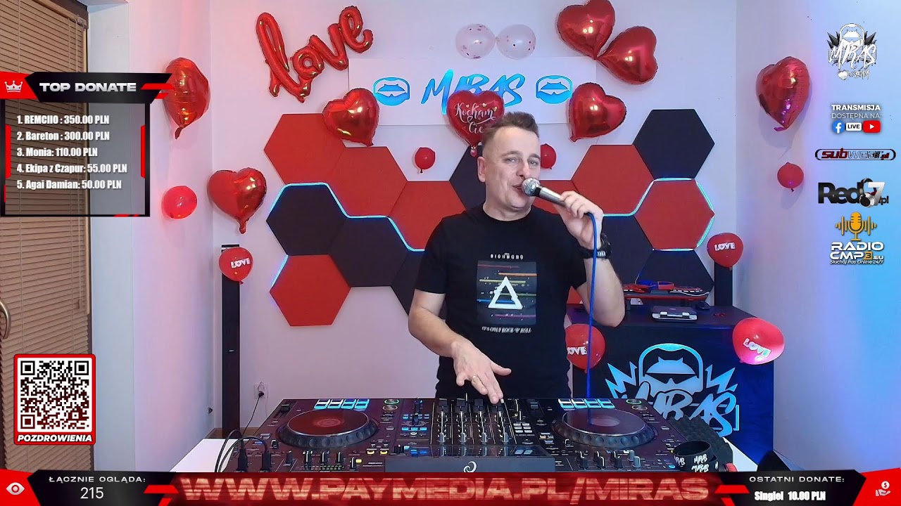 Miras Live Mix - WALENTYNKI 2026  (14.02.2026)