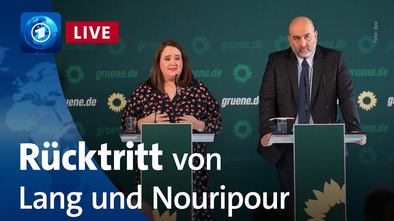 Grünen-Spitze: Lang und Nouripour treten zurück