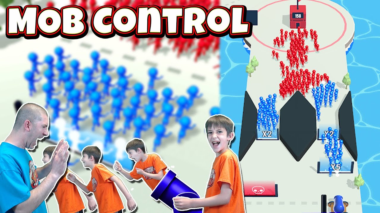 Mob Control Gameplay and Review (iOS and Android Mobile Game)
