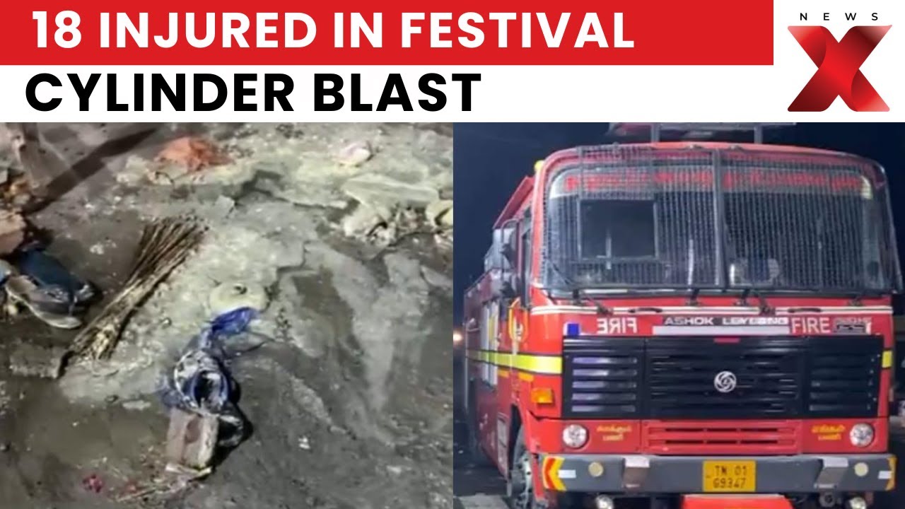 Deadly Festival Blast: Helium Cylinder Explosion Shocks Kallakurichi Attendees