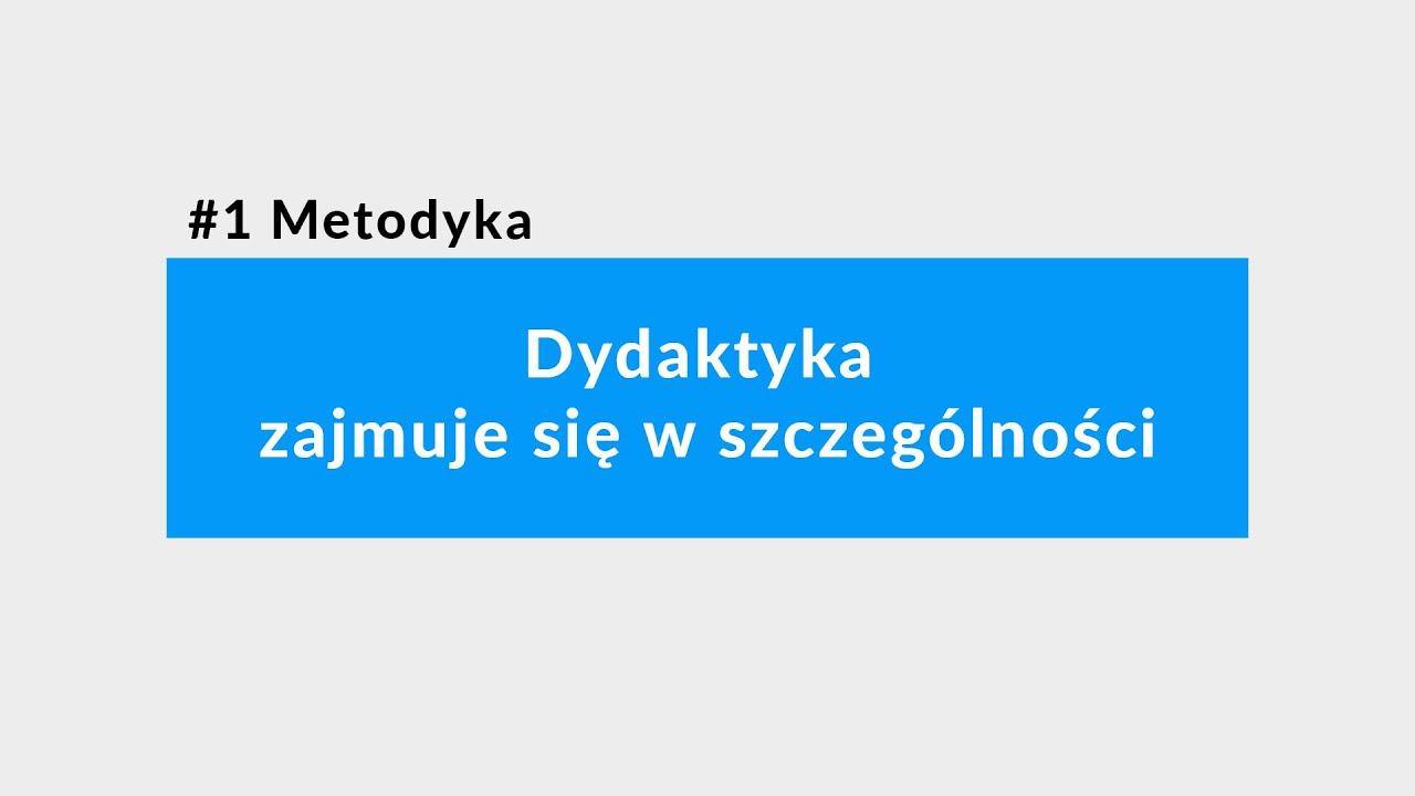 #1. Metodyka nauczania. Dydaktyka zajmuje się  w szczególności. Testy dla instruktorów nauki jazdy