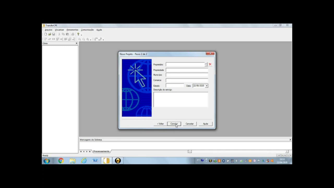 Como descarregar dados Leica no TransferCPE/Colet e abrir no Topograph