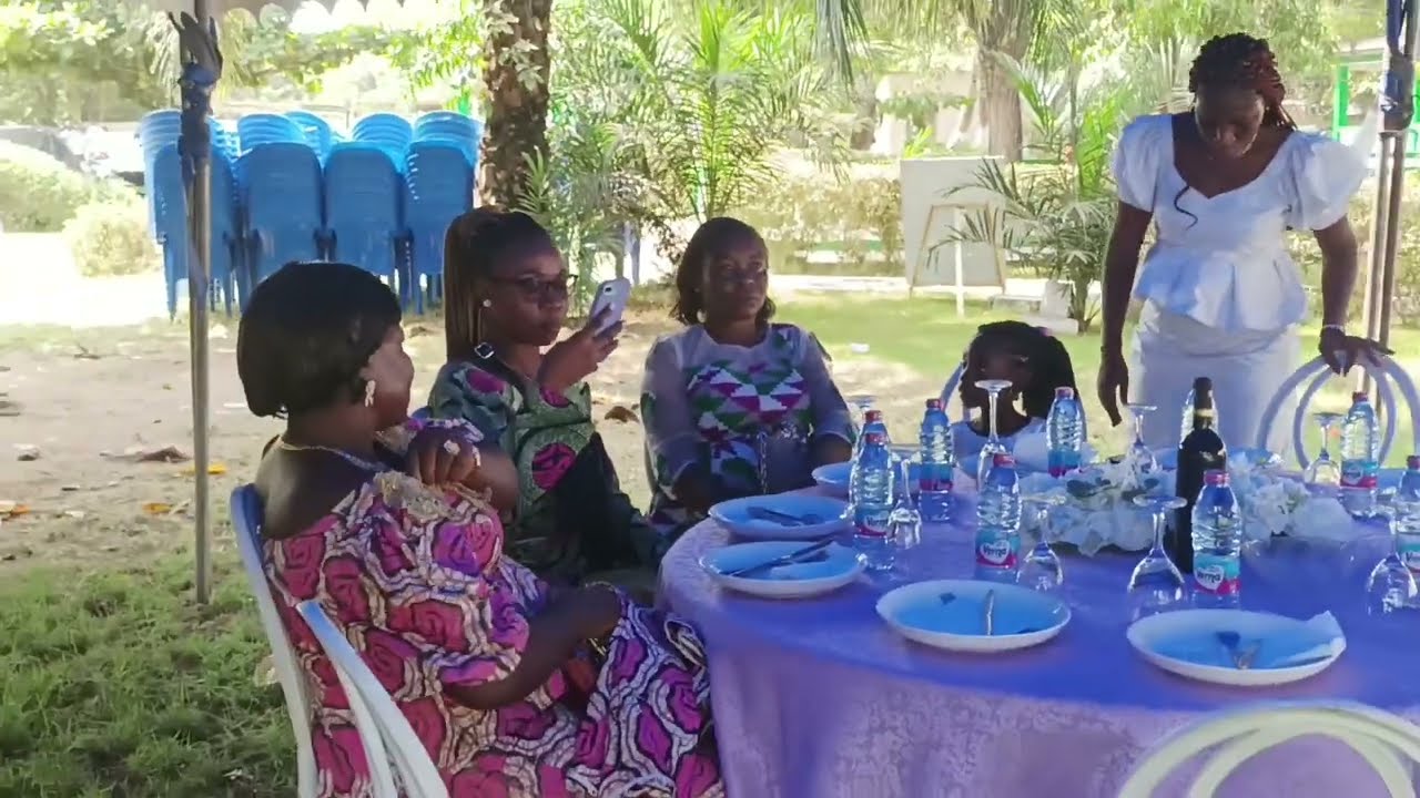 A visit to an engagement reception in Lomé/Togo