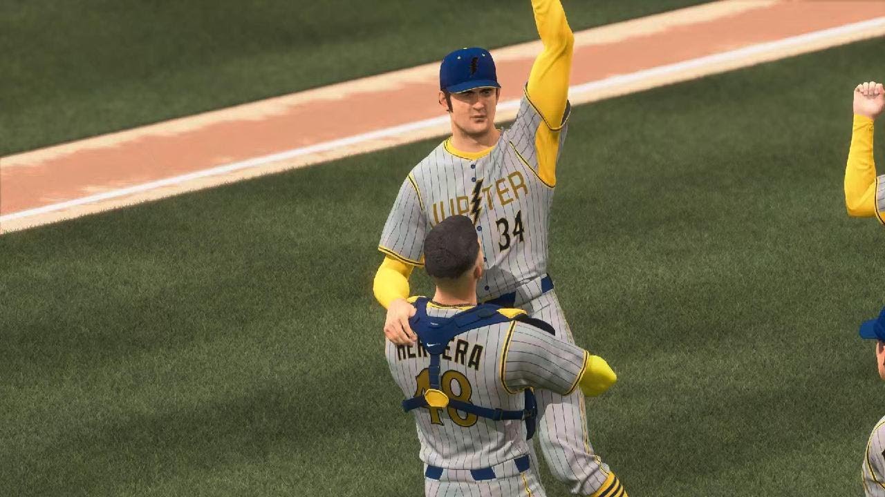 MLB The Show 25_Nolan Ryan Perfect Game No Hitter Jupiter Thunderbirds vs. Colorado!
