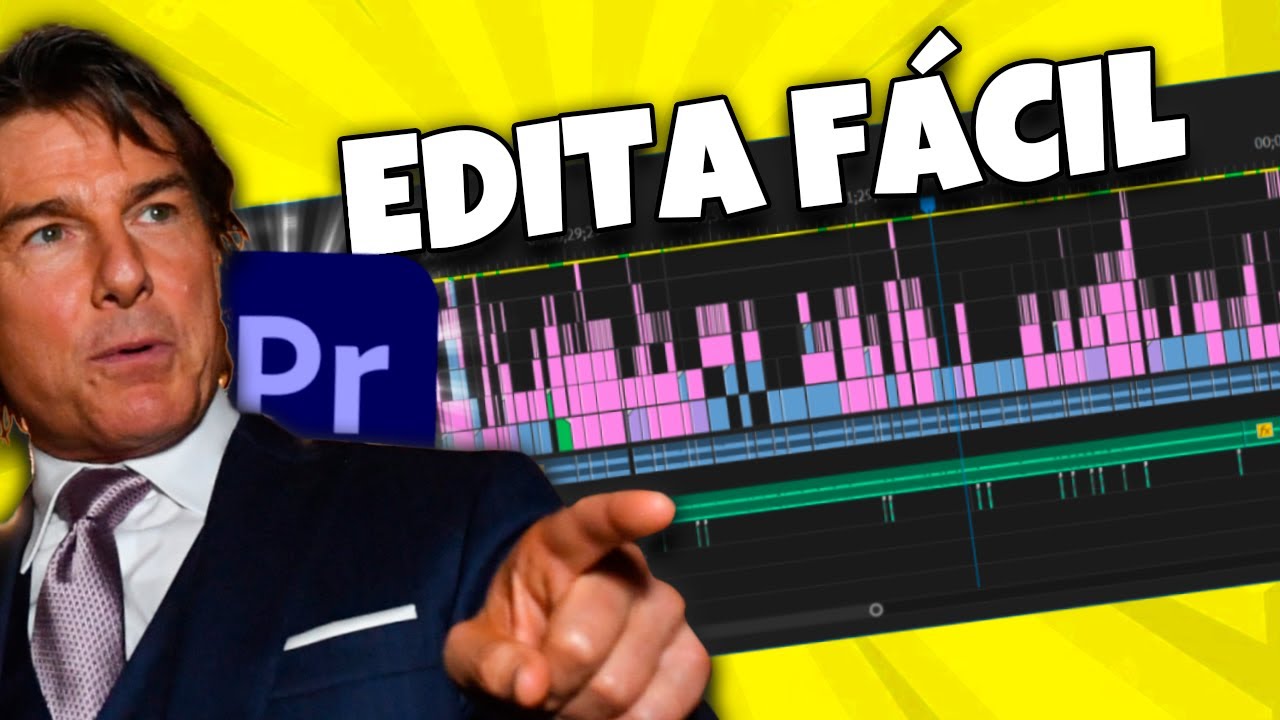 Como USAR PREMIERE PRO desde CERO en MENOS de 5 MINUTOS ⏱| Como EDITAR un VIDEO en ADOBE PREMIERE 🚀