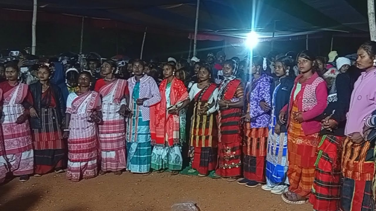 Stage dance program, kunami baha bonga (mela) kapsa banchatra Gomia Bokaro Jharkhand .