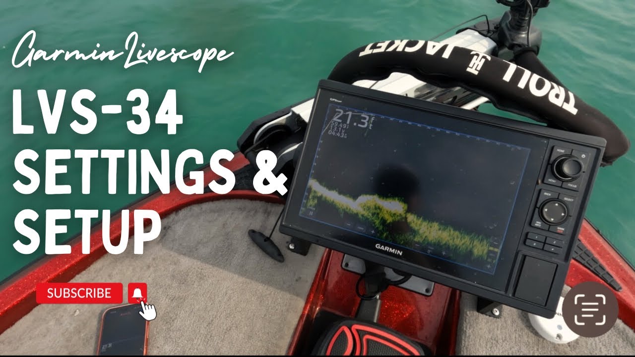 Best Garmin Livescope Settings - LVS34 (All Settings Explained)