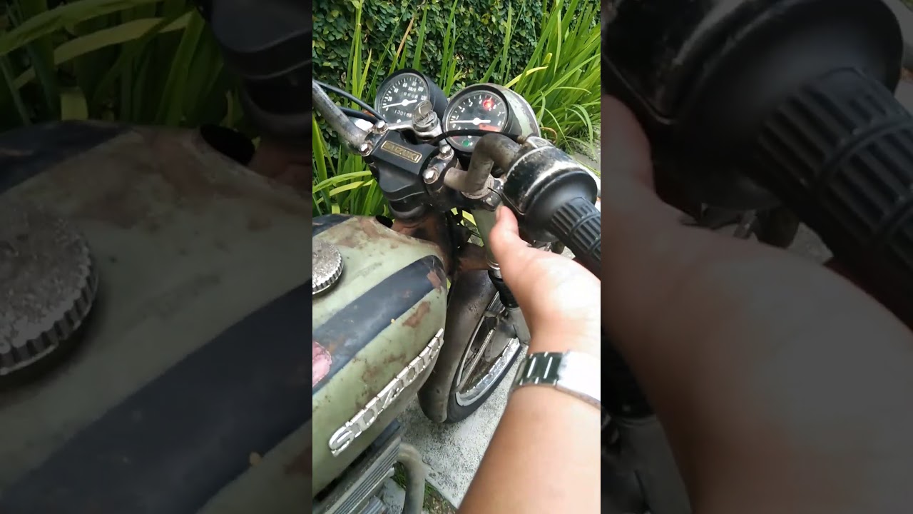 PENEMUAN MOTOR LANGKA SUZUKI GT185 ||| TAHUN PERTAMA KELUAR #motorcycle #motovlog