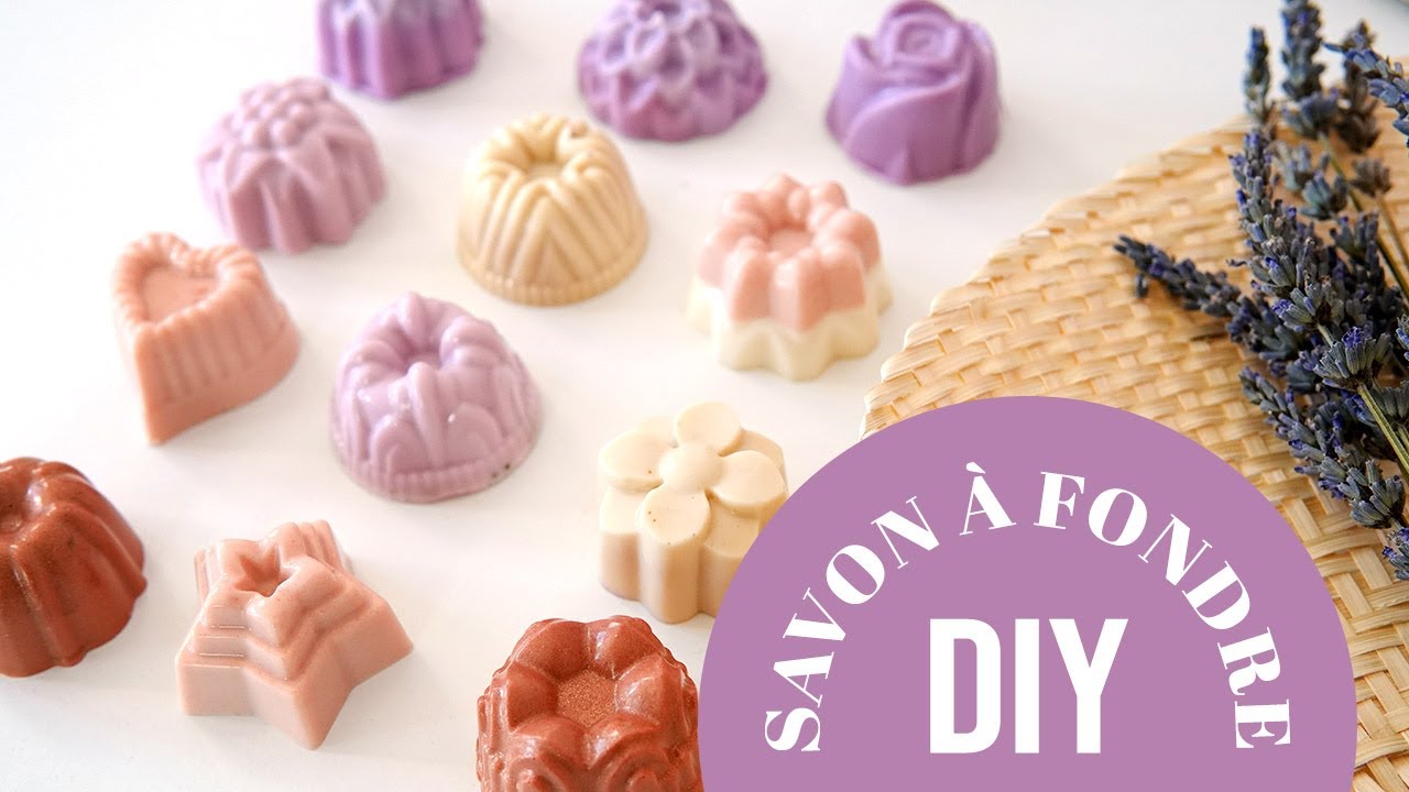 DIY Savon Fleur facile - Test savon à fondre Aroma Zone