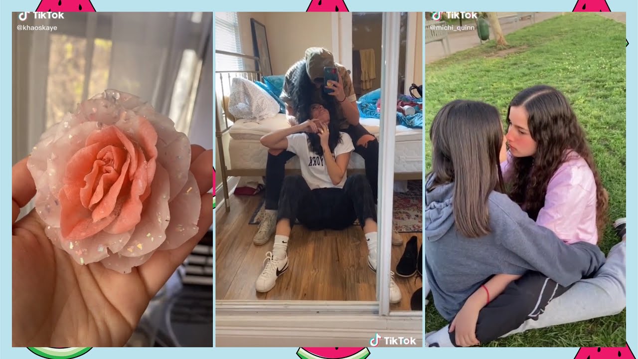 lesbian(wlw) tiktoks to watch while thinking your crush