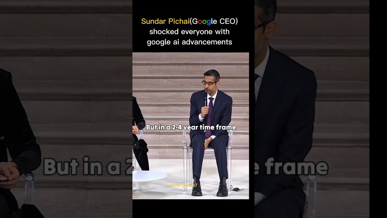 Sundar Pichai shocked everyone with google ai advancements | #futureofai #googleai.