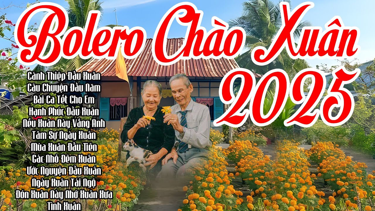 CÁNH THIỆP ĐẦU XUÂN,... Liên Khúc Nhạc Xuân Bolero 2025 Hay Nhất Mùa Tết ẤT TỴ #TOÀNBÀIHAY2025