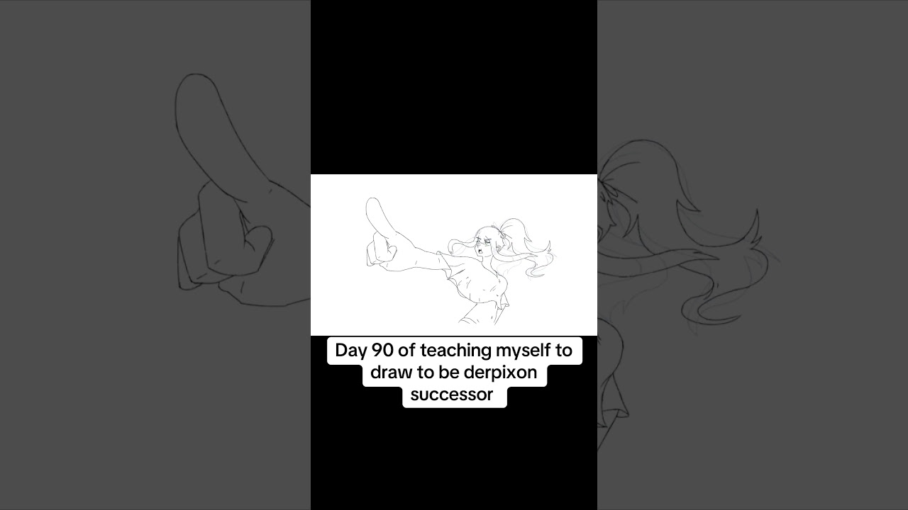 Day 90 of teaching myself to draw to be derpixon successor