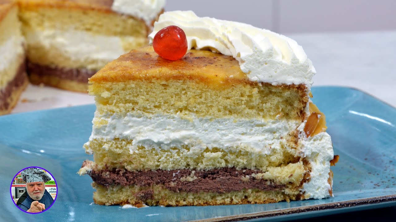 Tarta San Marcos con yema tostada -  tarta de yema tostada - como hacer la tarta san marcos