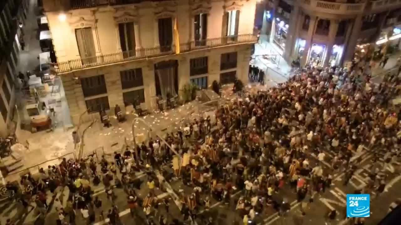 Catalogne : un an apr&egrave;s le r&eacute;f&eacute;rendum, tensions dans le camp ind&eacute;pendantiste