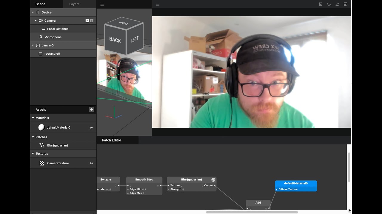 Bloom effect in Spark AR