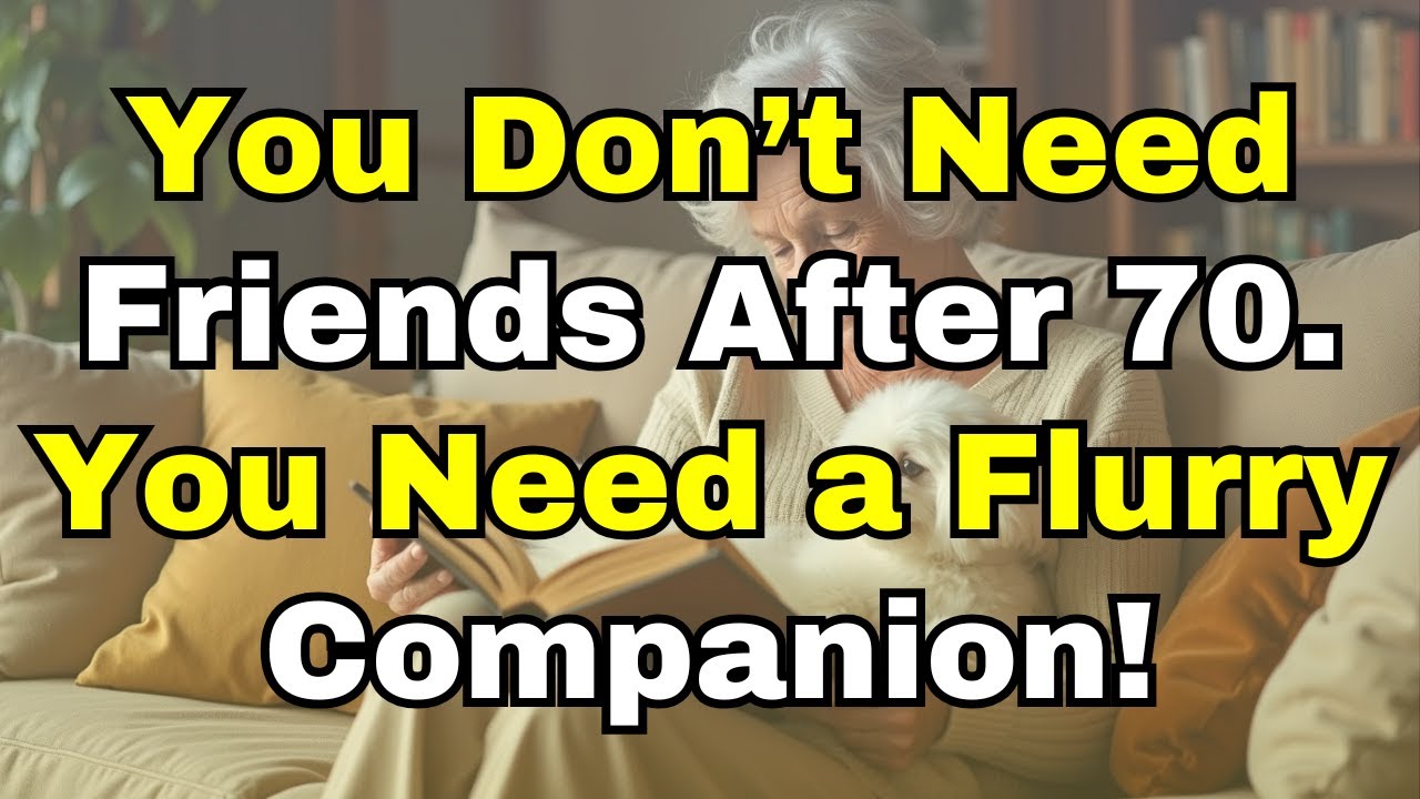 Why Small Dogs Are the Best Companions for Seniors over 60 (Senior Health, For the Elderly)