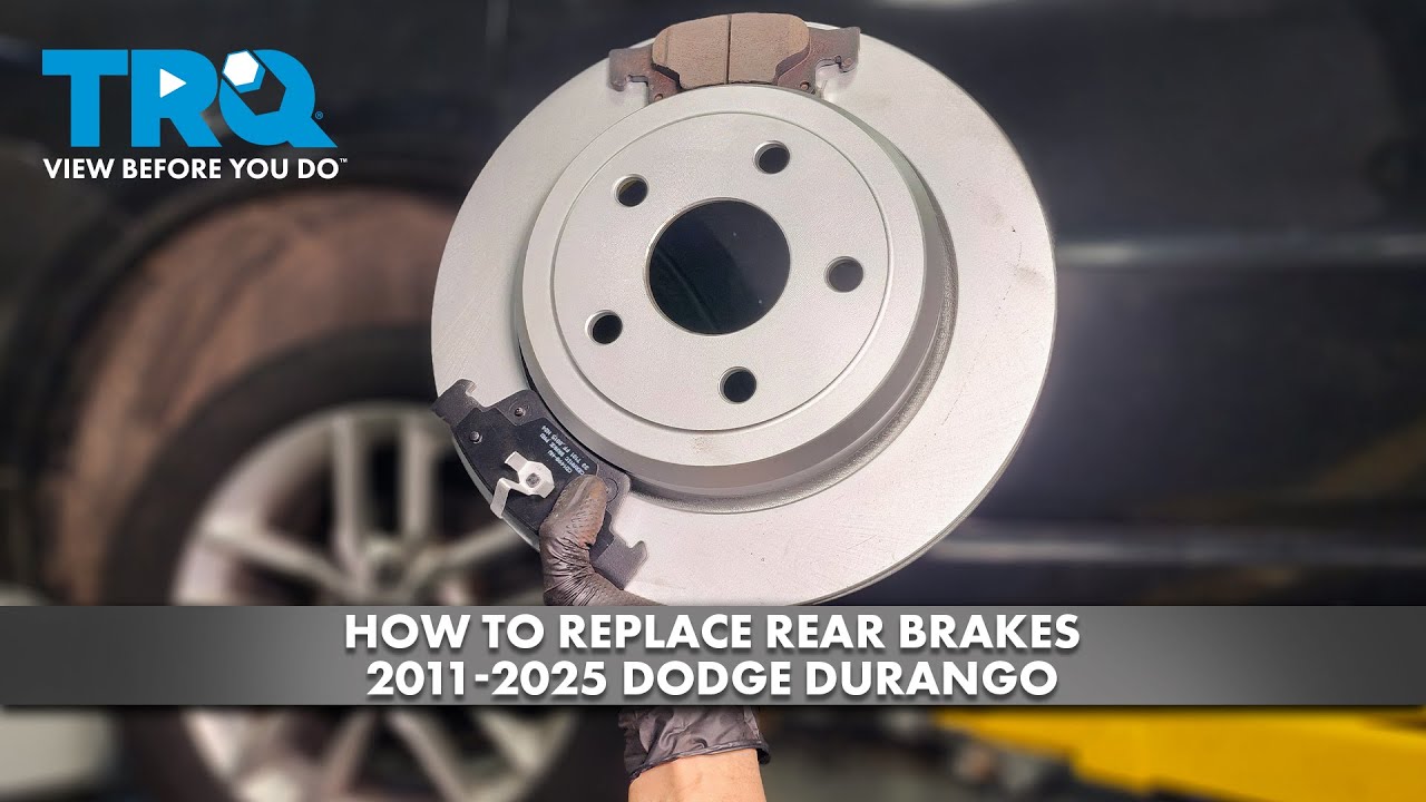 How to Replace Rear Brakes 2011-2025 Dodge Durango