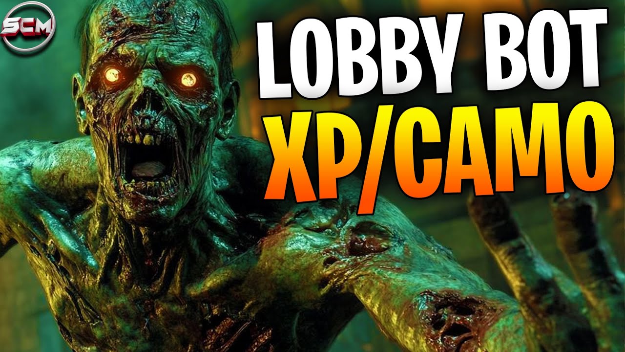 Meilleur GLITCH LOBBY BOT Black Ops 6 Zombie, Astuce Camouflage + XP Arme illimité Super Rapide Bo6