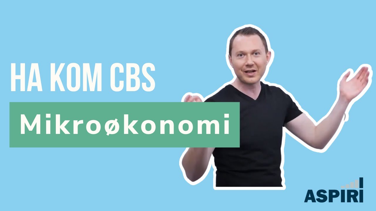 HA KOM - Introduktion til eksamensklar i Mikroøkonomi