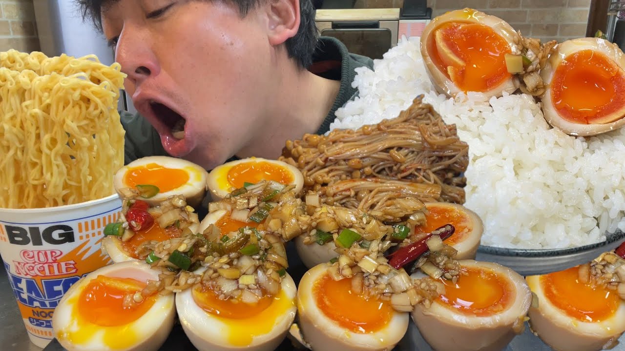 【男飯テロ】たまんねぇ。最強のオカズで大盛ご飯が止まらない。