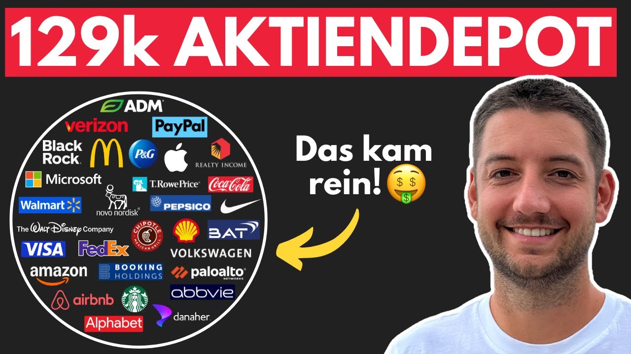 So viel DIVIDENDE generiert mir mein 129.000 &euro; Aktiendepot