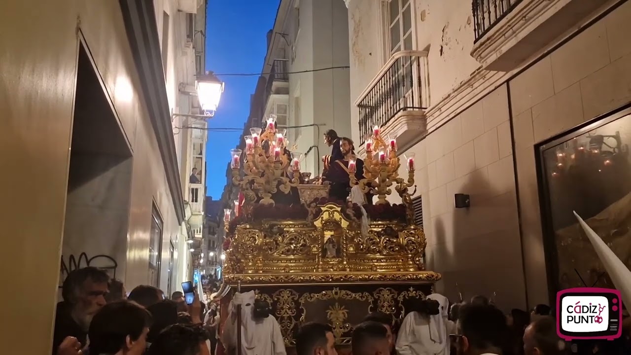Cádiz y Punto. Santa Cena. Semana Santa 2025.