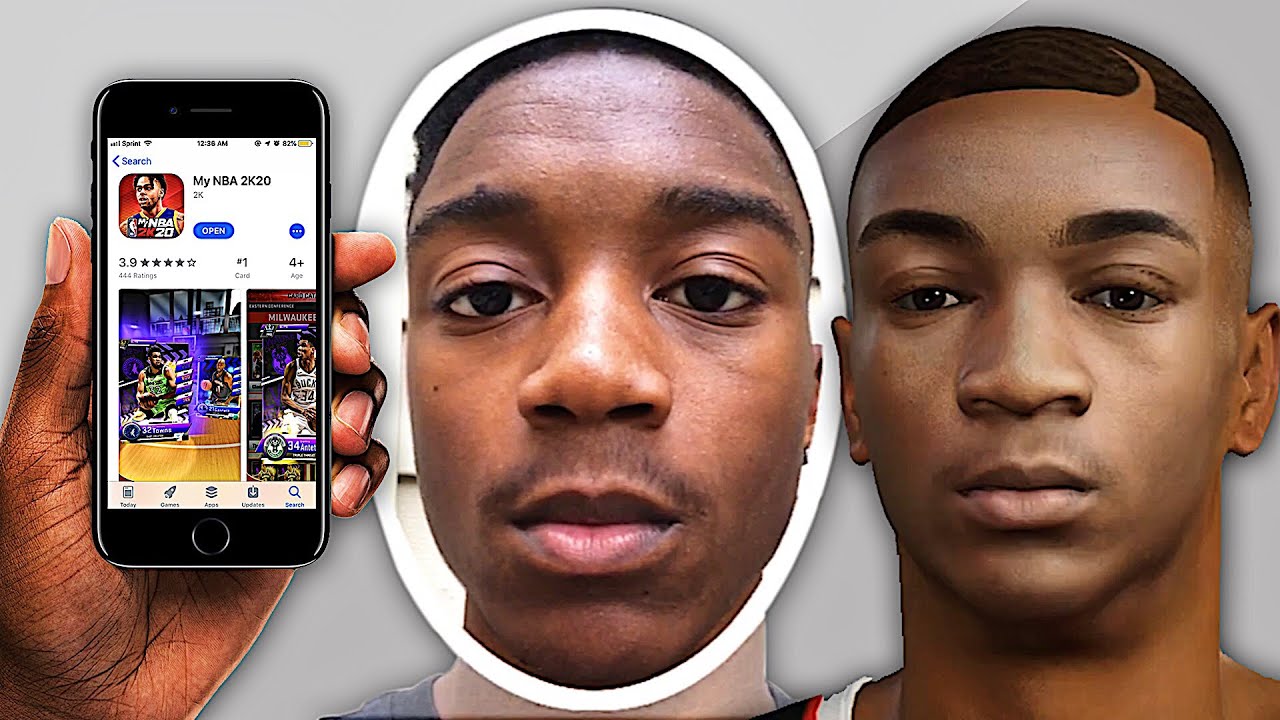 КАК СДЕЛАТЬ ЛУЧШЕЕ СКАНИРОВАНИЕ ЛИЦА В NBA 2K20